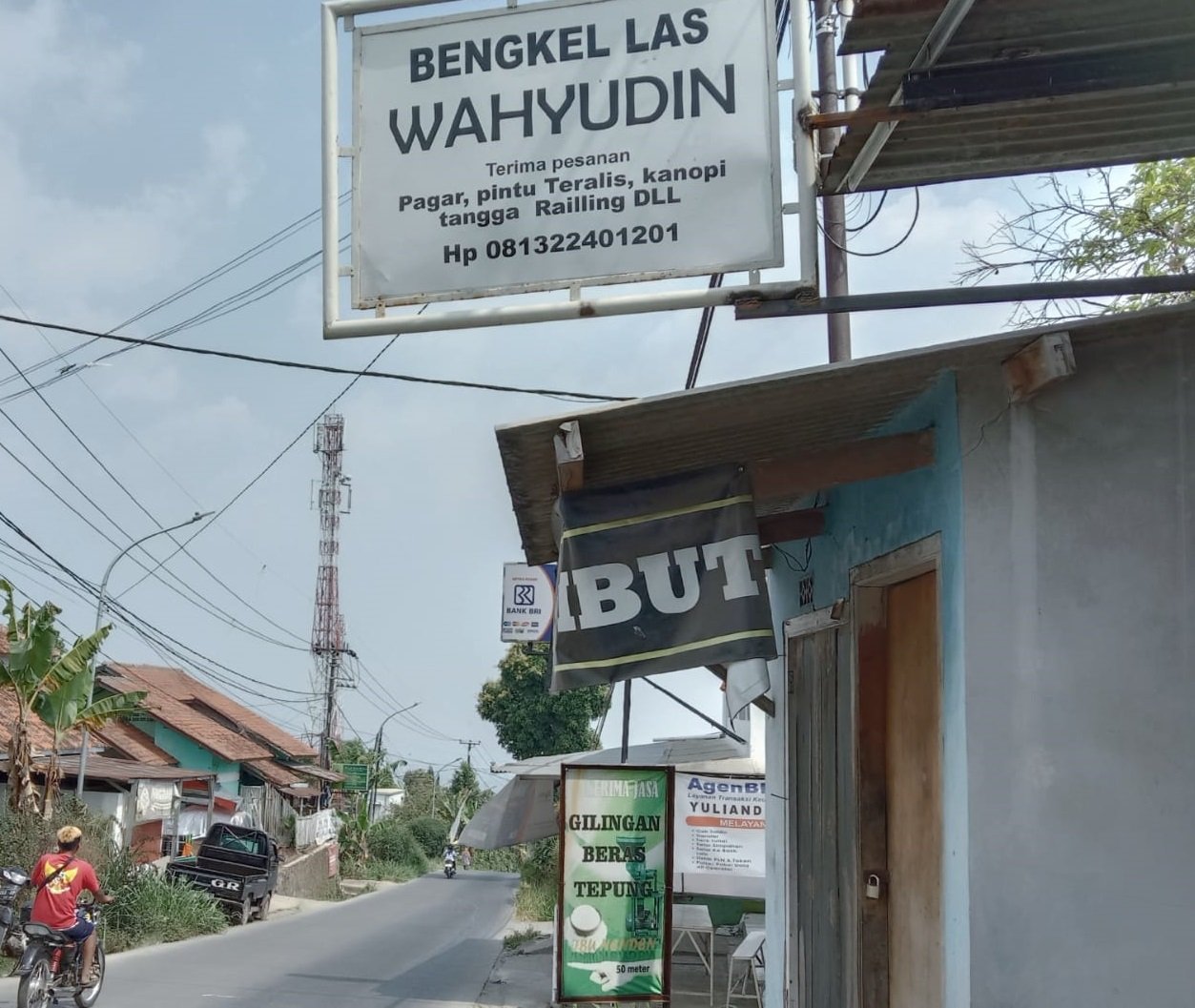 Bengkel Las Murah Wahyudin Cihanjuang 0813-2240-1201 / 0877-3540-8205 Melayani Panggilan 24 Jam