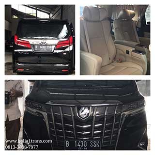 RENTAL ALPHARD BALI