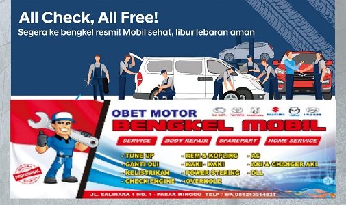 MONTIR DAN BENGKEL PASAR MINGGU