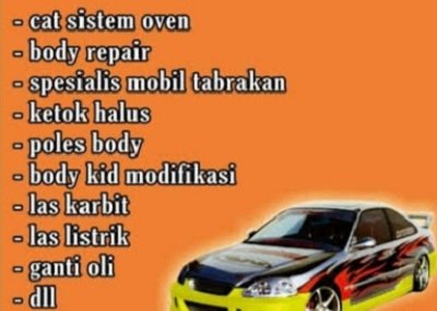 Cat dan Repair Body Mobil Jakarta